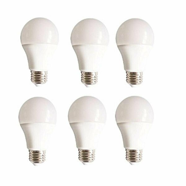 Brightlight 10W LED A19 Filament Light Bulb Chrome, 6PK BR2945022